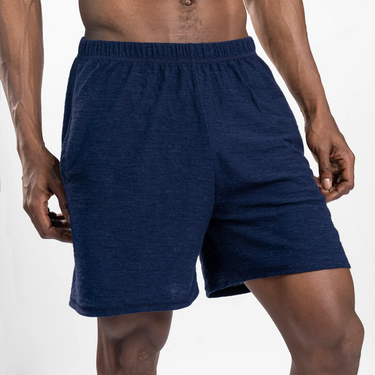 mens comfortable fit shorts ultralight color navy blue
