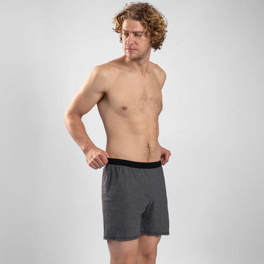 mens eco friendly relax boxer color gray