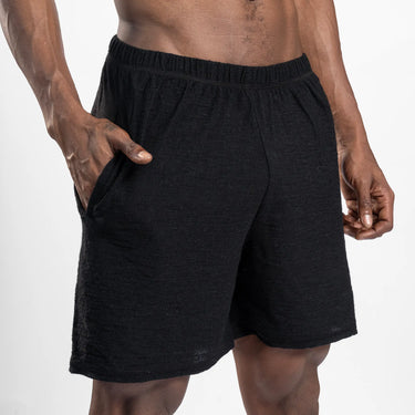 mens highly breathable shorts ultralight color black